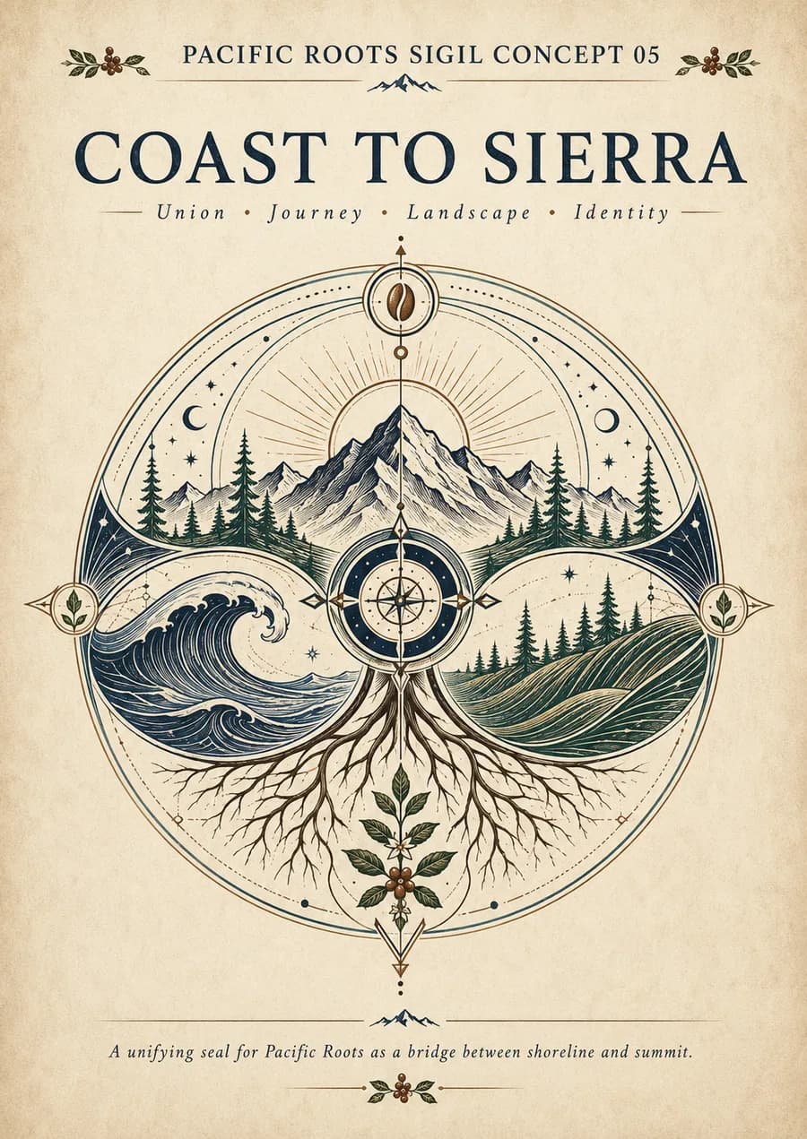 Coast to Sierra sigil